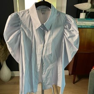 Delphine puff sleeve blouse only worn once for photo shoot
